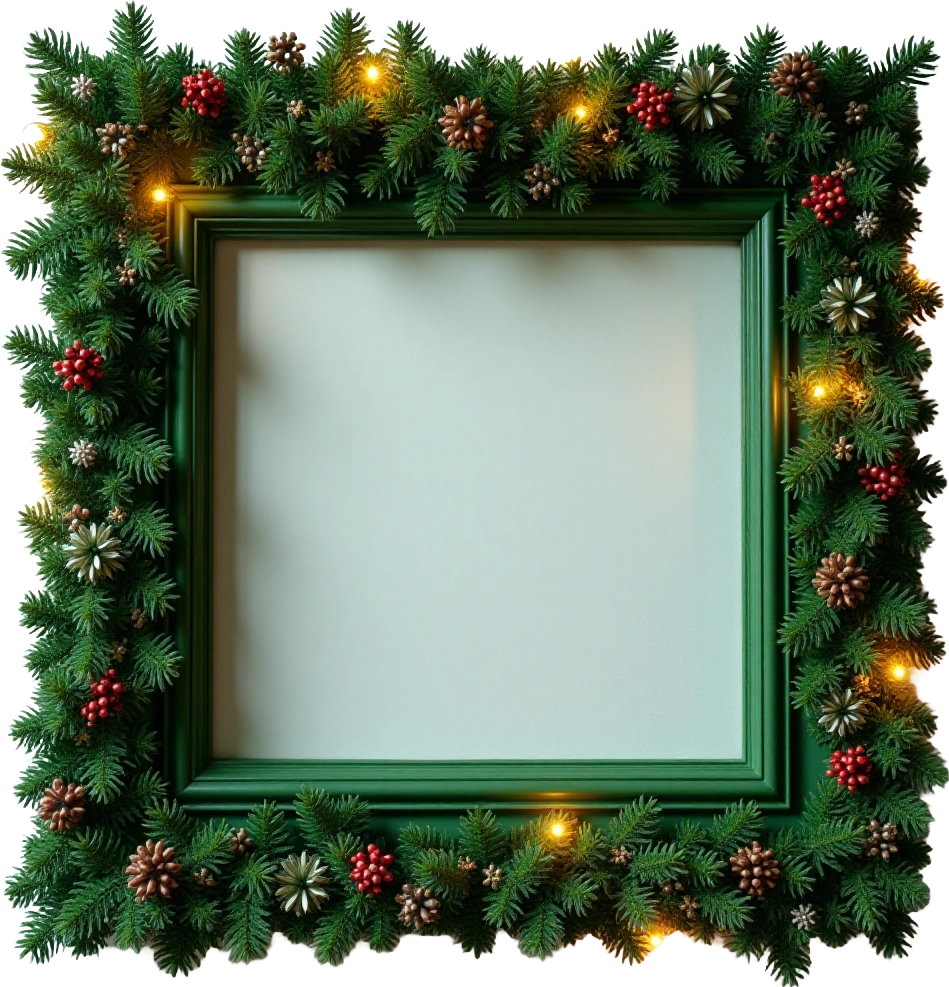 Festive Christmas Frame